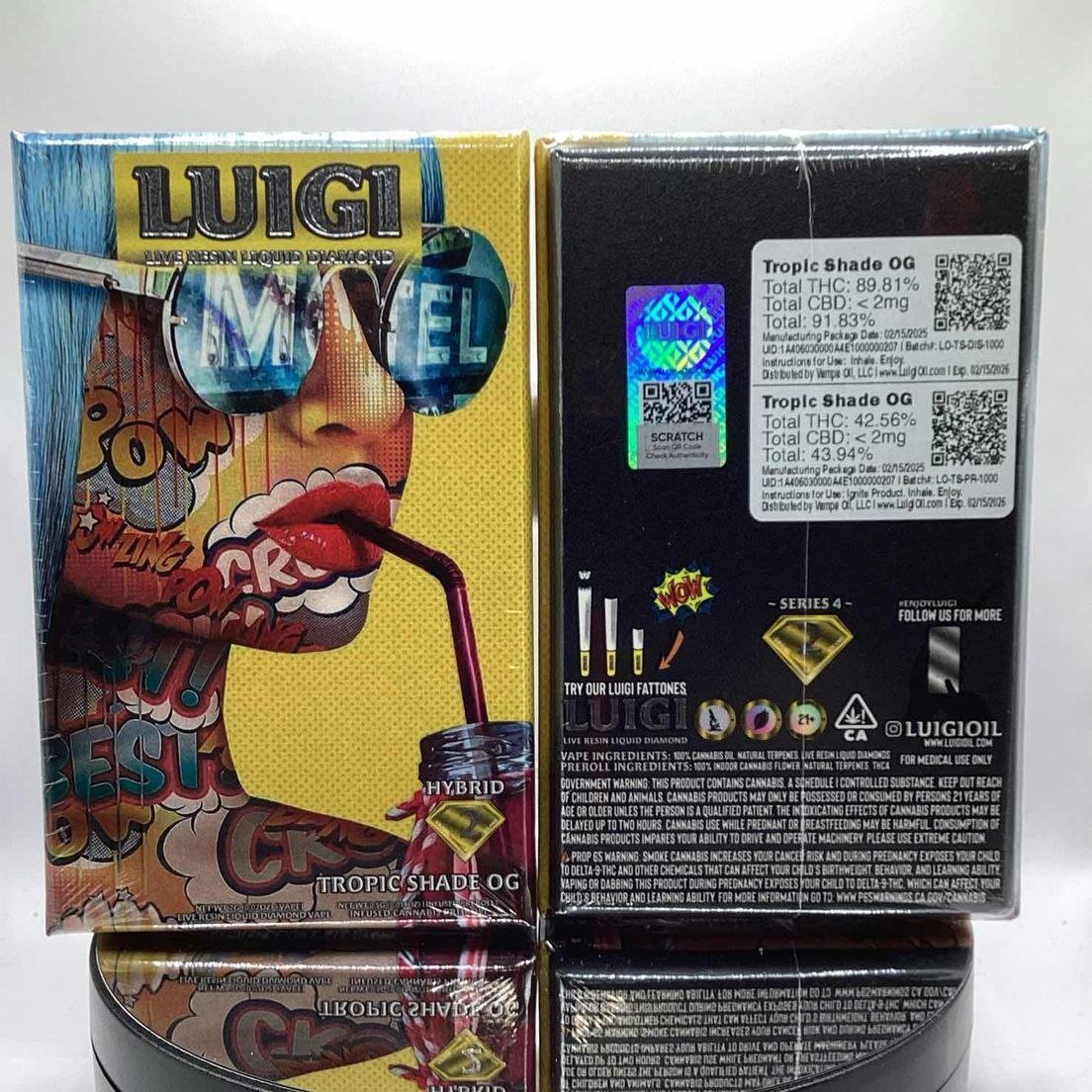 Tropic Shade OG luigi disposable